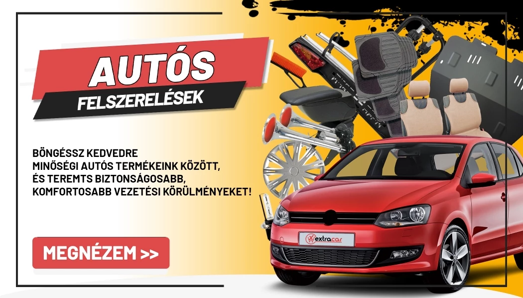 Autófelszerelések, autós kiegészítők