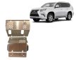 Lexus GX460, 2010-2024 - Alumínium Motor és hűtővédő lemez