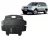 Nissan X-Trail, 2001-2007 - Acél Motorvédő lemez