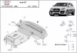 Audi Q7 S-Line, 2006-2015 - Acél Motorvédő lemez