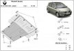 Renault Scenic, 2004-2008 - Acél Motorvédő lemez