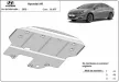 Hyundai i40 2012-2015 - Acél Motorvédő lemez