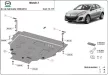 Mazda 3, 2008-2014 - Acél Motor, váltó és hűtővédő lemez