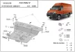 Iveco Daily 4, 2006-2011 - Acél Motor- és hűtővédő lemez