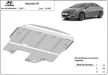 Hyundai i40, 2015-2019 - Acél Motorvédő lemez