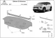 Citroen C3 Aircross, 2017-2024 - Acél Motorvédő lemez