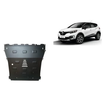   Renault Captur, 2019-2024 - Acél Motor, váltó és hűtővédő lemez