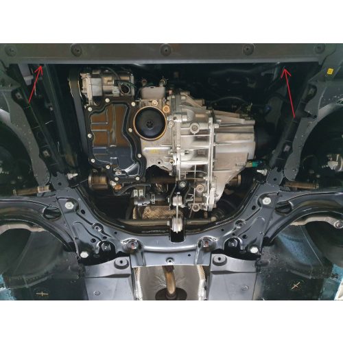 Renault Clio V, 2019-2020 - Acél Motor, váltó és hűtővédő lemez