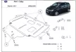 Ford C-max,2004-2010 - Acél Motorvédő lemez