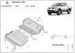 Mitsubishi L200, 2005-2015 - Acél Motorvédő lemez