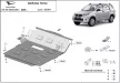 Daihatsu Terios, 2006-2018 - Acél Motorvédő lemez