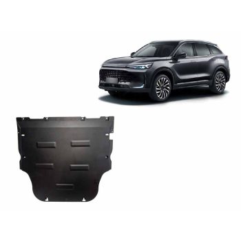   Baic Beijing X75, 2020-2023 - Acél Motor, váltó és hűtővédő lemez