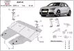 Audi A1, 2010-2017 - Acél Motorvédő lemez