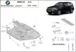 BMW X3, E83, 2003-2010 - Acél Motorvédő lemez