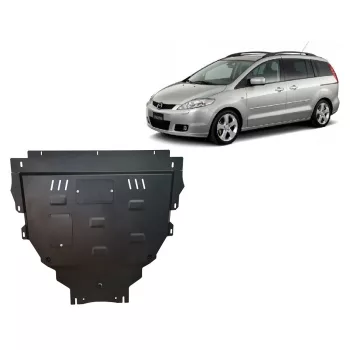   Mazda 5, 2003-2009 - Acél Motor, váltó és hűtővédő lemez