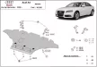 Audi A4 B8 All Road - benzin, 2008-2014 - Acél Motor és hűtővédő lemez