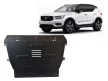 Volvo XC40, 2018-2024 - Acél Motor, váltó és hűtővédő lemez