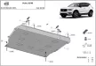 Volvo XC40, 2018-2024 - Acél Motor, váltó és hűtővédő lemez