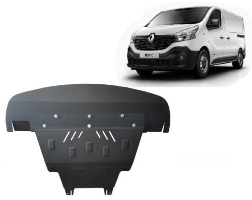 Renault Trafic, 2011-2014 - Acél Motor, váltó és hűtővédő lemez