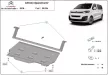Citroen Spacetourer, 2016-2024 - Acél Motorvédő lemez