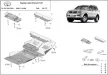 Toyota Land Cruiser 120, 2002-2009 - Acél Motorvédő lemez