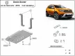 Dacia Duster II, 2018-2024 - Acél Differenciálmű védő lemez