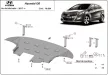 Hyundai i30, 2017-2024 - Acél Motorvédő, lökháratővédő lemez