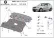 BMW 1 E81, E87, 2004-2011 - Acél Motorvédő lemez