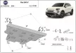 Fiat 500X, 2014-2024 - Acél Motorvédő lemez