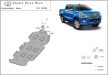 Toyota Hilux Revo, 2016-2024 - Acél Üzemanyagtank védő