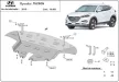 Hyundai Tucson, 2015-2020 - Acél Motorvédő lemez