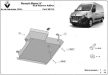 Renault Master 3 - Model 2, 2016-2024 - Acél Üzemanyagtank védő lemez