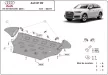 Audi Q7, 2015-2024 - Acél Motor és hűtővédő lemez