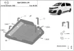 Opel Zafira Life, 2020-2024 - AdBlue - Acél Üzemanyagtank védő lemez