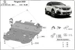 Peugeot 5008, 2017-2024 - Acél Motor, váltó és hűtővédő lemez