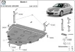 Mazda 3, 2003-2009 - Acél Motor, váltó és hűtővédő lemez