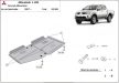 Mitsubishi L200, 2005-2015 - Acél Váltó és differenciálmű védő