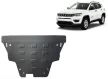 Jeep Compass, 2017-2024 - Acél Motor, váltó, hűtő és lökhárítóvédő lemez