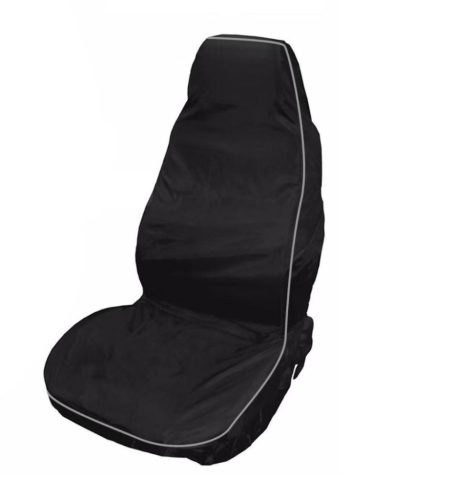 Univerzális ülésvédő első ülésre, szerelőknek - fekete
