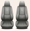 11 részes prémium műbőr üléshuzat szett - légzsákos - osztható - fekete/szürke