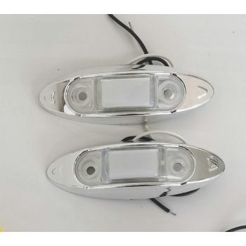 4 LED-es szélességjelző fehér  -12-24V - 1db