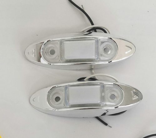 4 LED-es szélességjelző fehér  -12-24V - 1db
