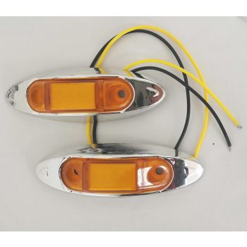 4 LED-es szélességjelző sárga - 12-24V - 1db