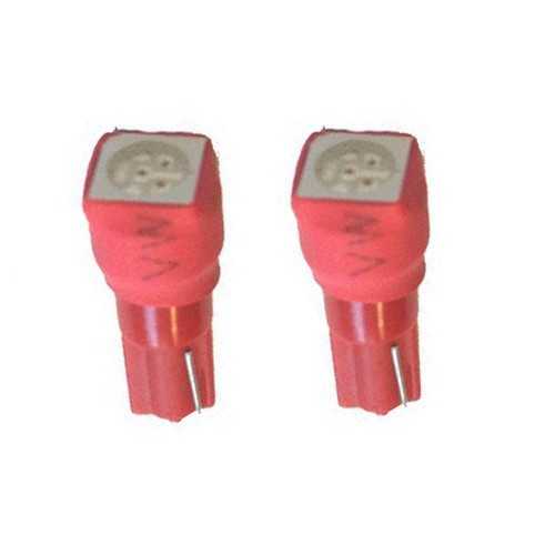 T5 piros műszerfal LED izzó SMD-T5/1/5050SMD/RED - párban