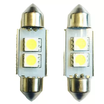 3SMD LED 31mm-es Szofita izzó - SMD-10X31-2SMD - párban