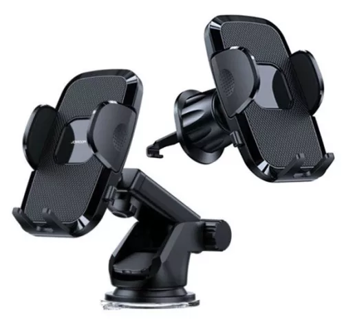 Szélvédőre/szellőzőrácsra szerelhető autós telefontartó - W16307-1-2
