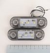 3 LED-es szélességjelző fehér  -12-24V - 1db