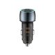 Autós gyorstöltő 07AC+ - 48W - Quick Charge 3.0 - 12-24V LED Ambiance 