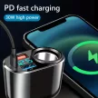 Prémium QC3USB  autós töltő 3 USB porttal + szivargyújtó