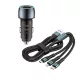 Autós töltő + 3IN1 gyorstöltő kábel - 48W 12-24V